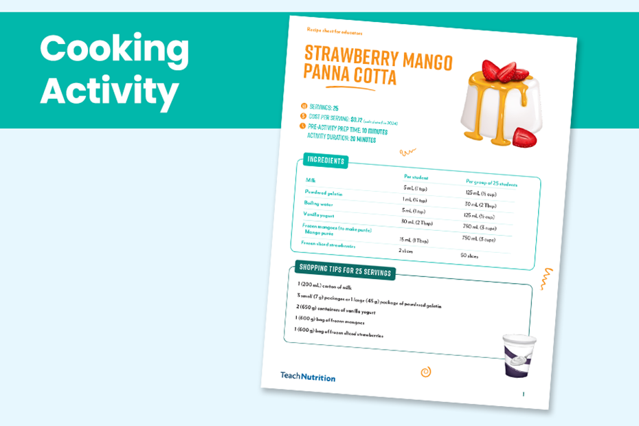 Panna Cotta Activity