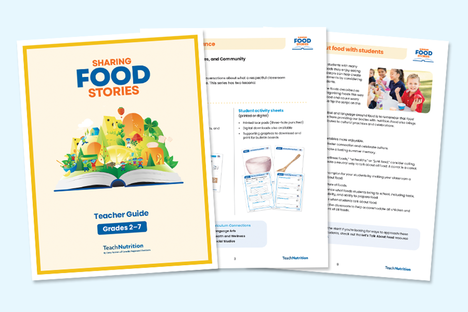 Sharing Food Stories: Teacher Guide