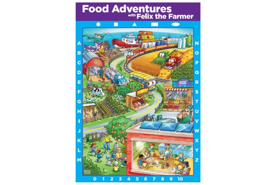 Felix the Farmer Poster