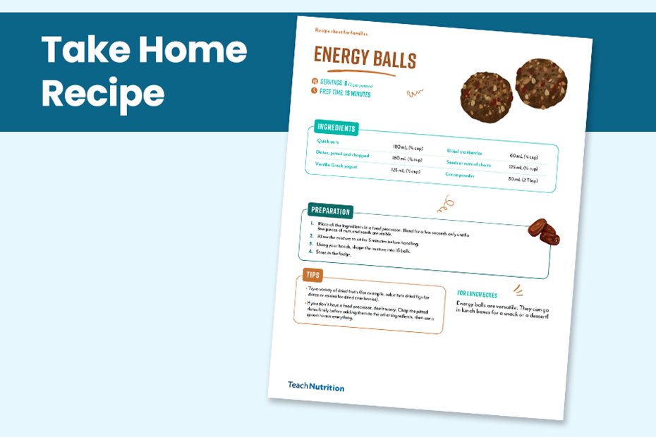 Energy Balls Recipe