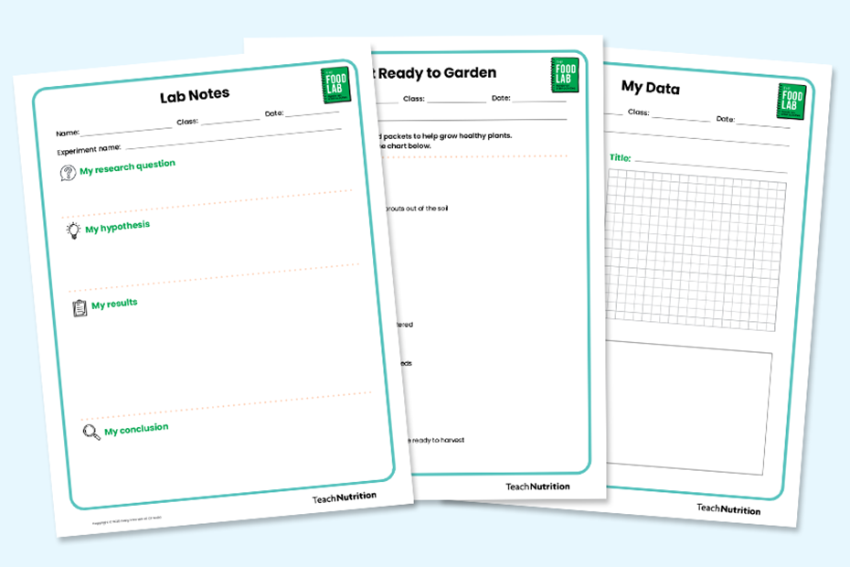 Grades 7–12 Student Sheets
