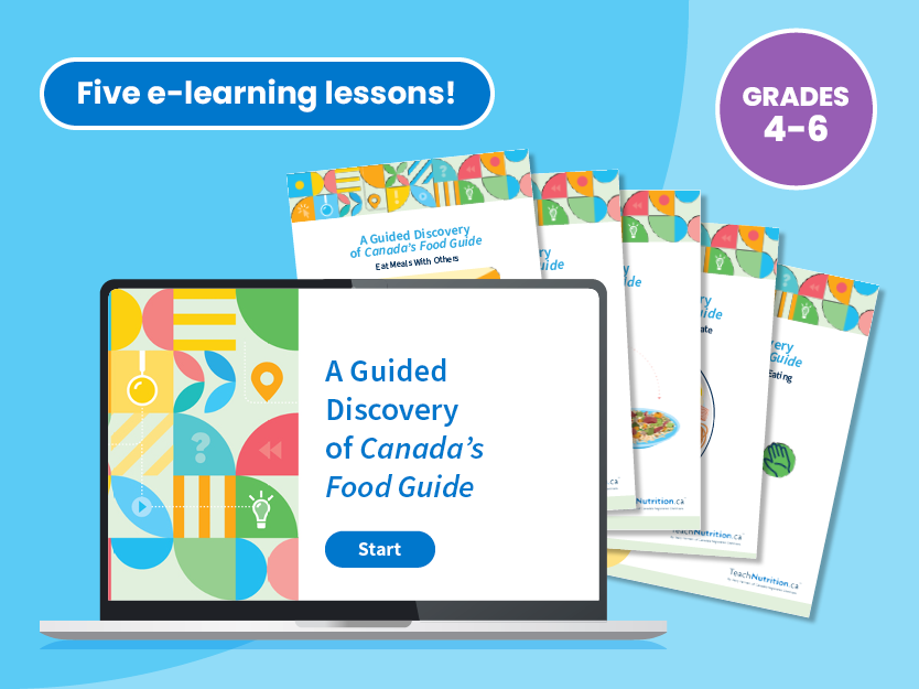A Guided Discovery of Canada's Food Guide: Grades 4–6
