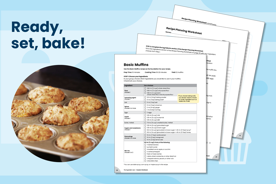 The Ingredient Lab Lesson 5: The Great Classroom Baking Challenge