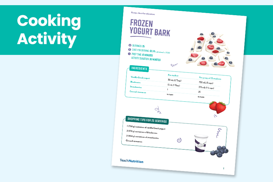 Yogurt Bark Activity 