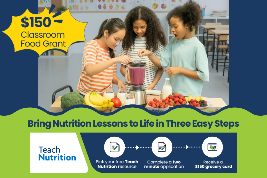 $150 Classroom Food Grant