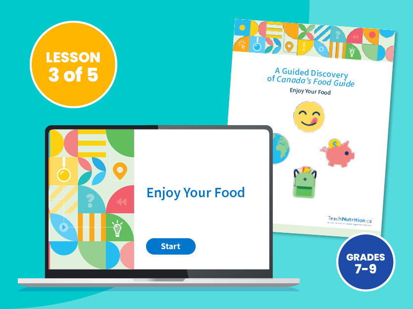 Enjoy Your Food: Grades 7–9