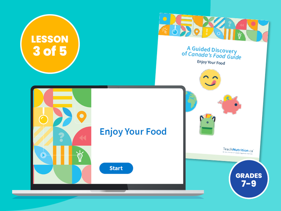 Enjoy Your Food: Grades 7–9