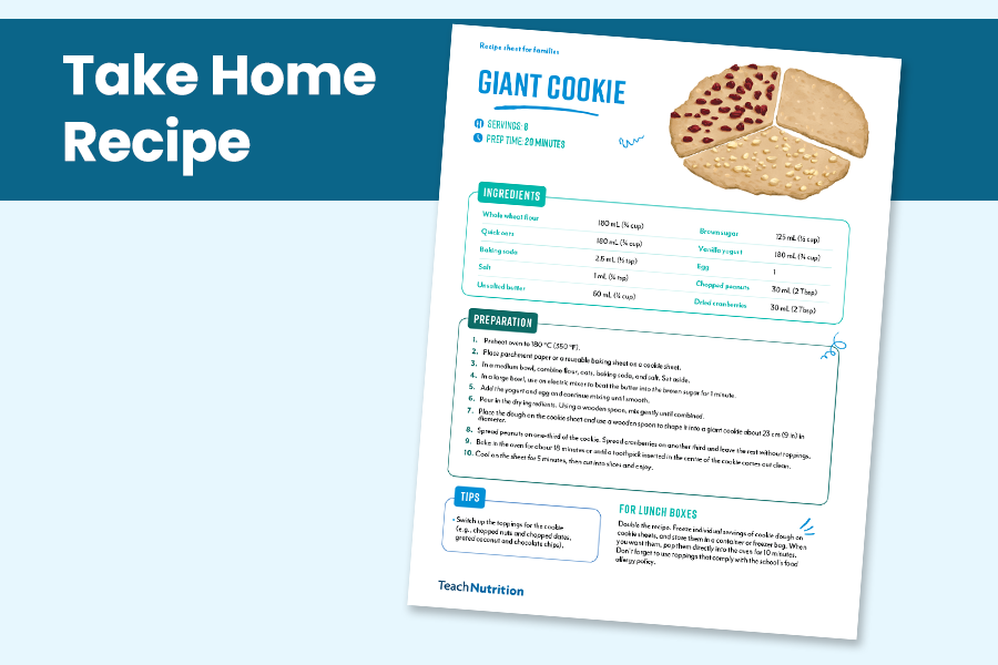 Giant Cookie Recipe 