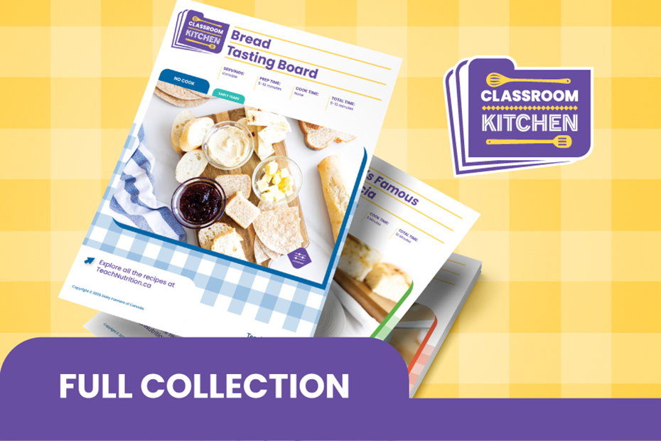 Classroom Kitchen Recipes